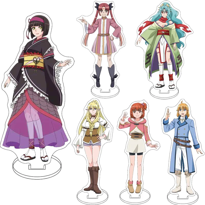 Anime Merchandise Collection - 16cmのアニメアクリルスタンド「月夜のファンタジー」、水上真。 ‌ 富江ミオ ‌ エマ ‌