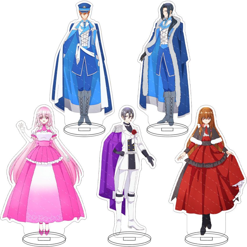 Anime Merchandise Collection - 16CMアニメフィギュア 転生悪役の暗黒史 ‌ アイアナ・マグノリア コノハ・マグノリア コス