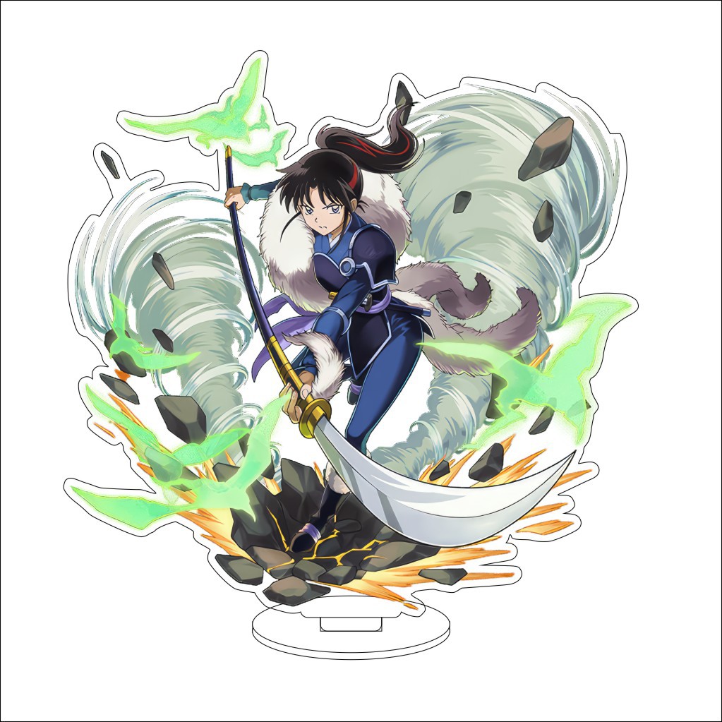 16cmのアニメ「犬夜叉」の登場人物、里宮、霊、キキョ、殺生 - Anime Merchandise Collection のレビューと価格