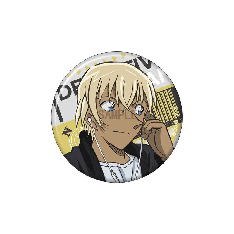 日本版「名探偵コナン」グッズ：缶バッジ、アニメ、ラン・モウリ - Anime Merchandise In Japanese のレビューと価格