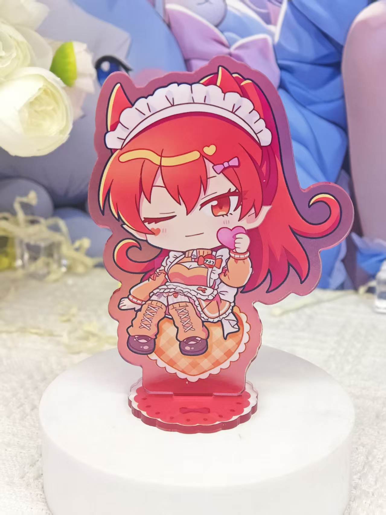イルマくんのちびメイド風アクリルスタンドセット。かわいいアニ - Anime Merchandise Collection のレビューと価格